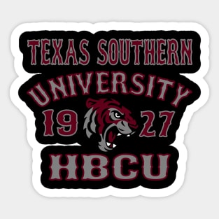 Texas Southern 1927 University Apparel Sticker